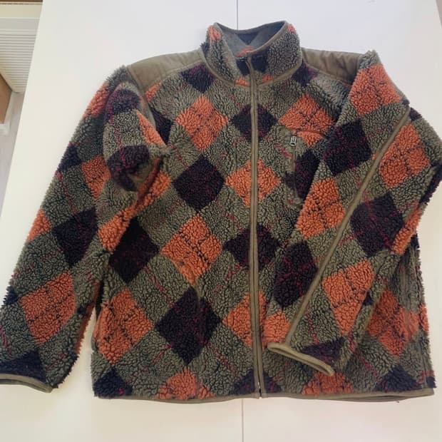 RRL 아가일 파일 플리스 라이너 재킷 후리스 L