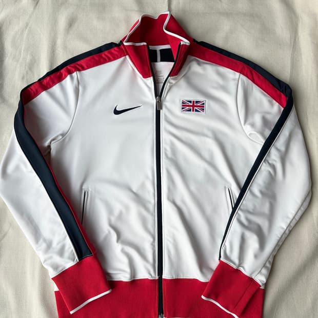 나이키 2012 런던올림픽 영국 축구 국가대표 트랙탑 M