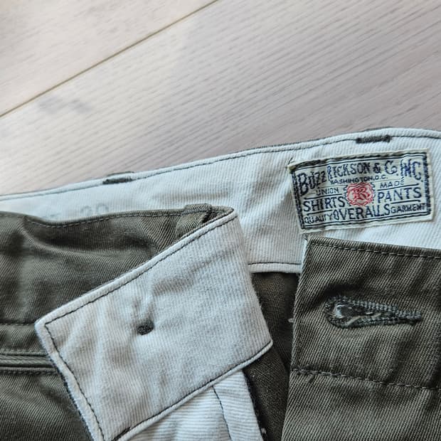 버즈릭슨 오리지널 치노 올리브 30