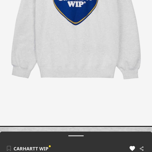 칼하트 맨투맨 M사이즈 구해요