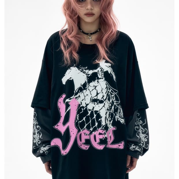 yeel 와이이이엘 웨스턴 레이어드 롱슬리브