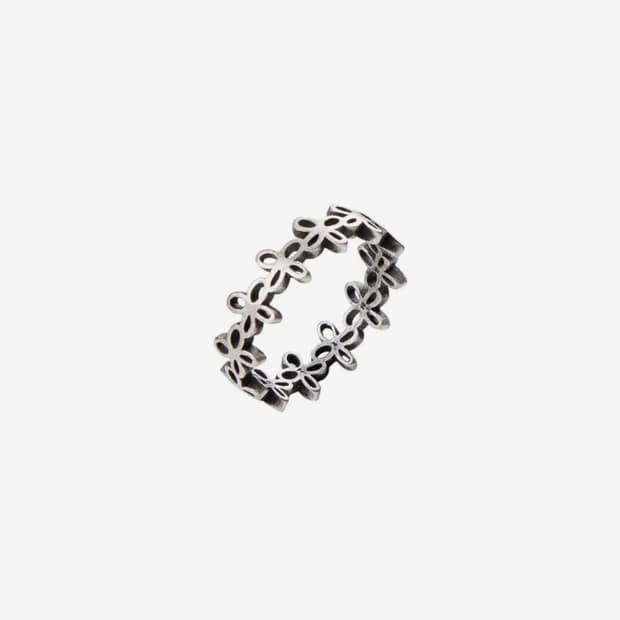 마틴플랜 반지 플라워 링 Signature Flower Ring (L)