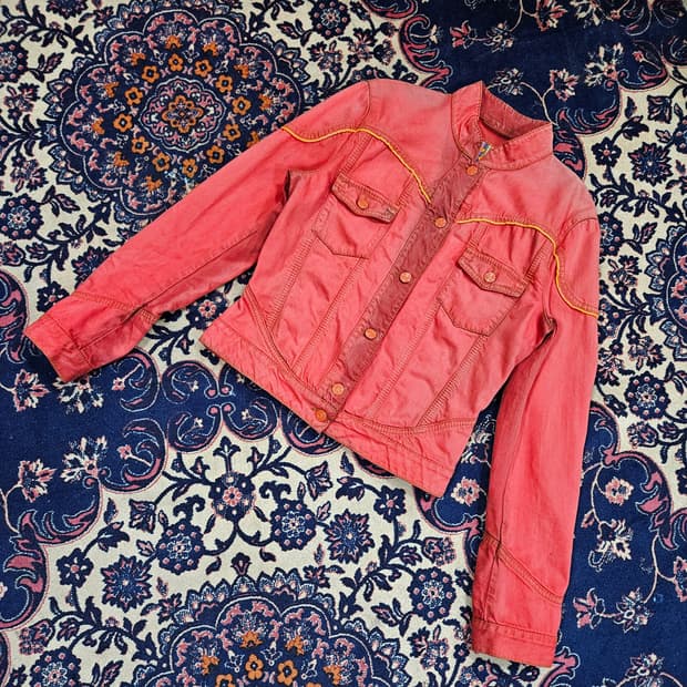 에트로(ETRO) 빈티지 데님 자켓 44-55size