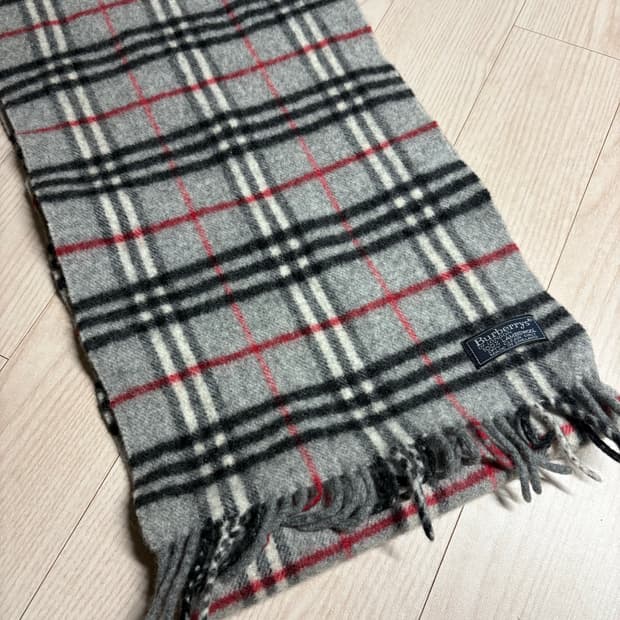 버버리 머플러 정품