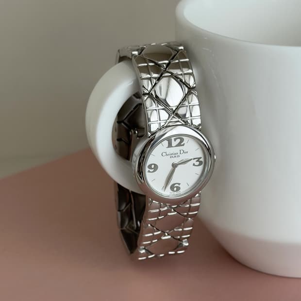 CHRISTIAN DIOR 레이디 디올 까나쥬 시계