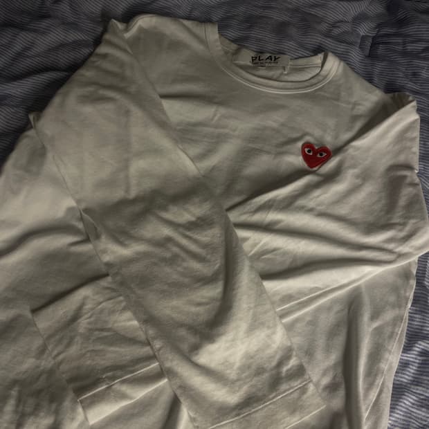 (상태최상)꼼데가르송 롱슬리브 (L)