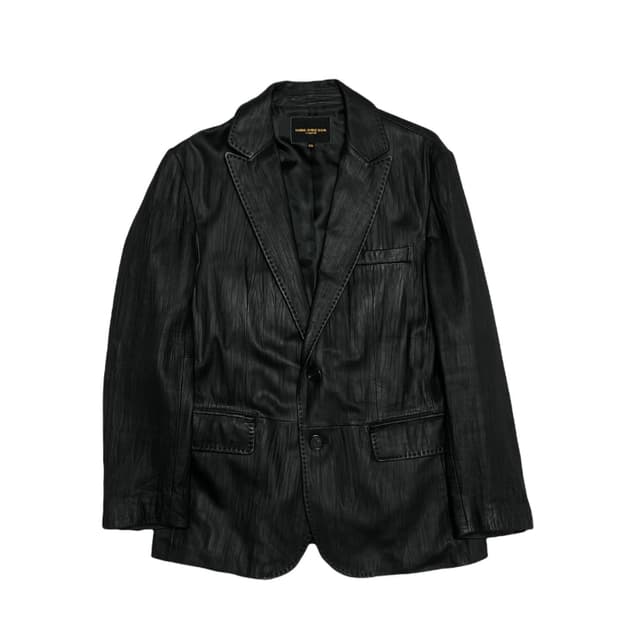 Wrinkle sheep skin leather 