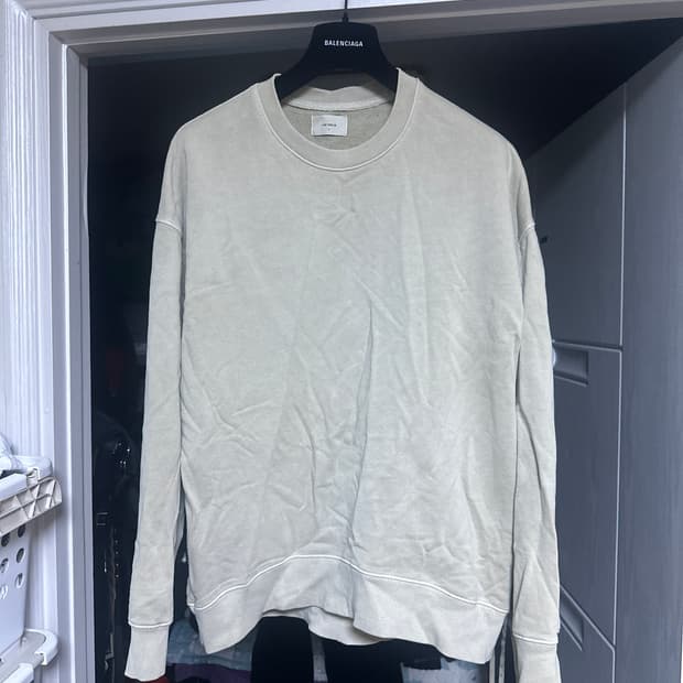 [2] 랩 12 맨투맨 피그먼트 베이지