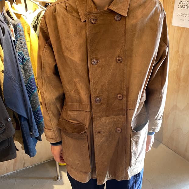 CACCIA 레더 카코트