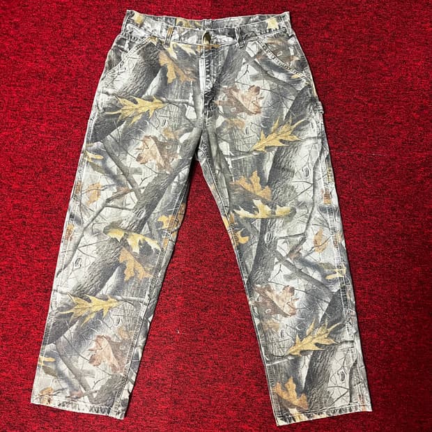 00s carhartt realtree pants 36x30
