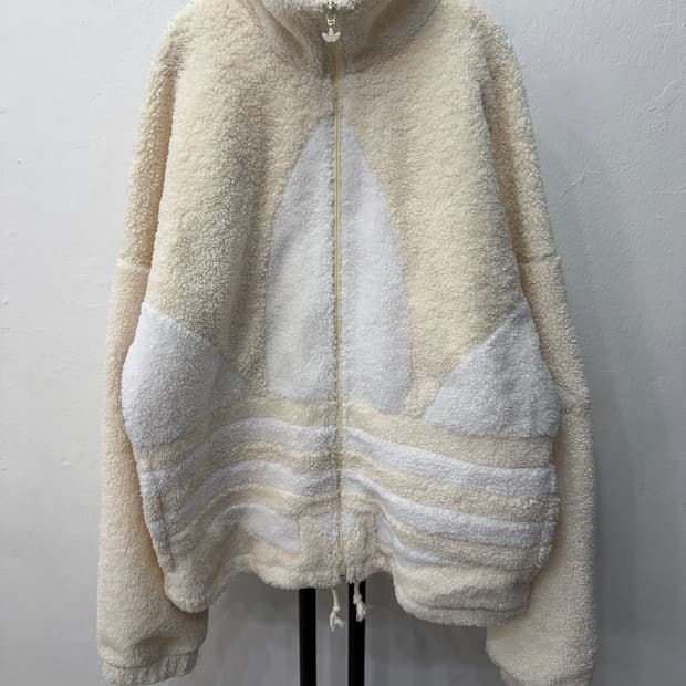 정품) 아디다스 남성 뽀글이 후리스 XXL