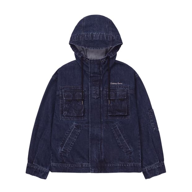 웰빙익스프레스 denim jacket indigo blue