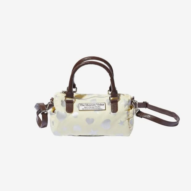더뮤지엄비지터 HEART STAR CRACK BOSTON BAG
