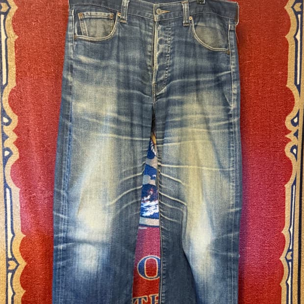 리바이스 501 워싱 34/32