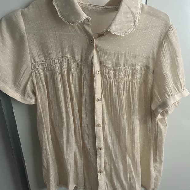 빈티지 블라우스