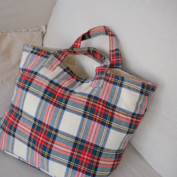 Tartan check Bag