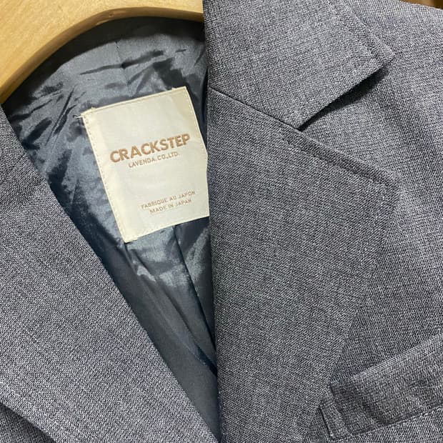 CRACKSTEP 여성 회색 블레이저