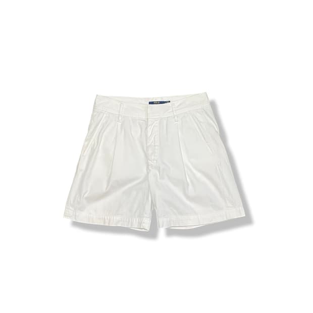 [30] 폴로 핀턱 화이트셔츠 반바지