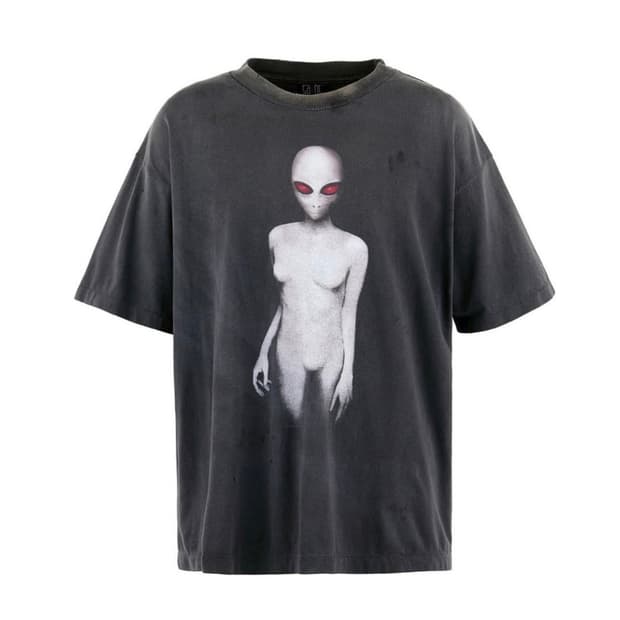 [L]세인트미카엘 25ss 에일리언 티셔츠