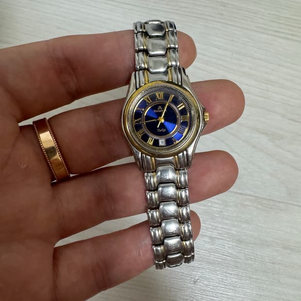 로만손 빈티지 18k 시계