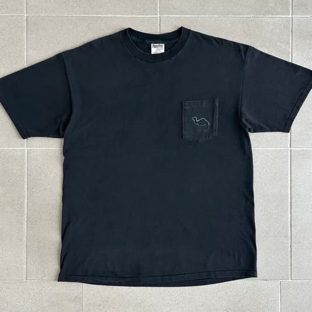 90s 빈티지 카멜 시가렛 티셔츠 XL