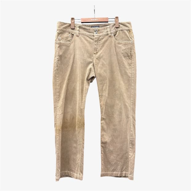 폴로진스 라이트 코듀로이 팬츠 메탈버튼 백포켓 디테일 샌드