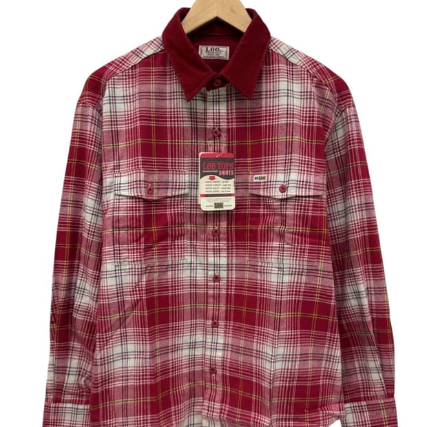 90s LEE 셔츠 체크 데드스탁 (S) 