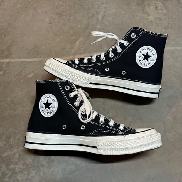 250) 컨버스 척테일러 척 70 블랙 신발 스니커즈