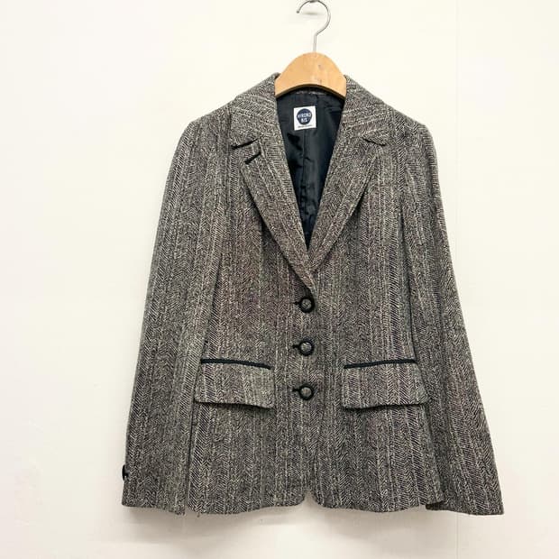 HIROKO BIS 헤링본 여성 자켓