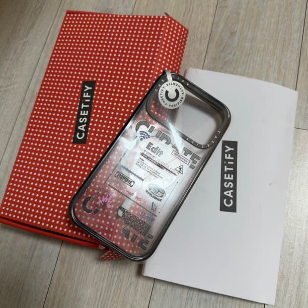 새상품) 아이폰17프로 케이스티파이 케이스 판매합니다