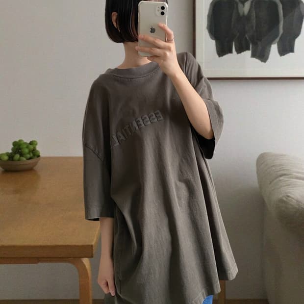 에센셜 반팔 티셔츠 (Man 3XL)