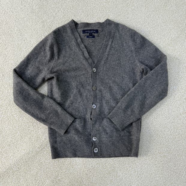 [S] 타미힐피거 캐시미어 니트 가디건 0119T1
