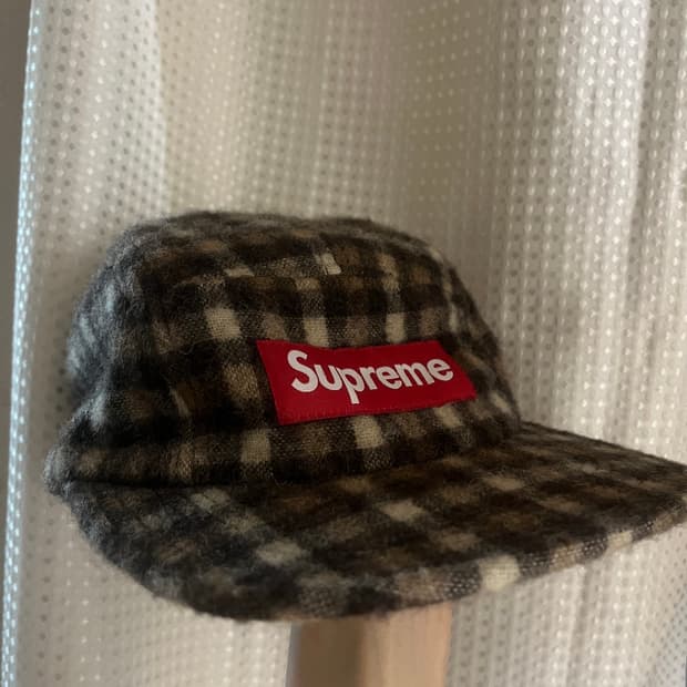 supreme 캡 모자