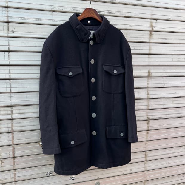 [L] 90s 아르마니 진스 울 필드 자켓