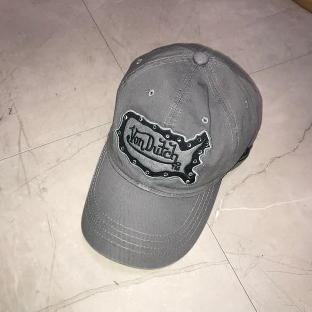 VonDutch 본더치 y2k 갸루 큐빅 볼캡
