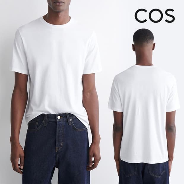 Cos 레귤러 핏 티셔츠 (Regular Fit T-shirt)