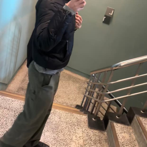 디스퀘어드2 라이더 패딩