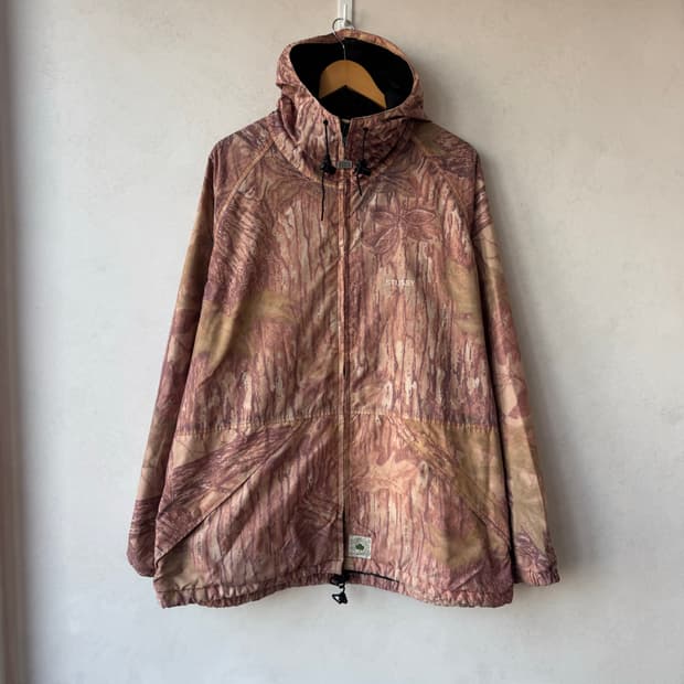 90s 스투시 x Walls 카모 자켓