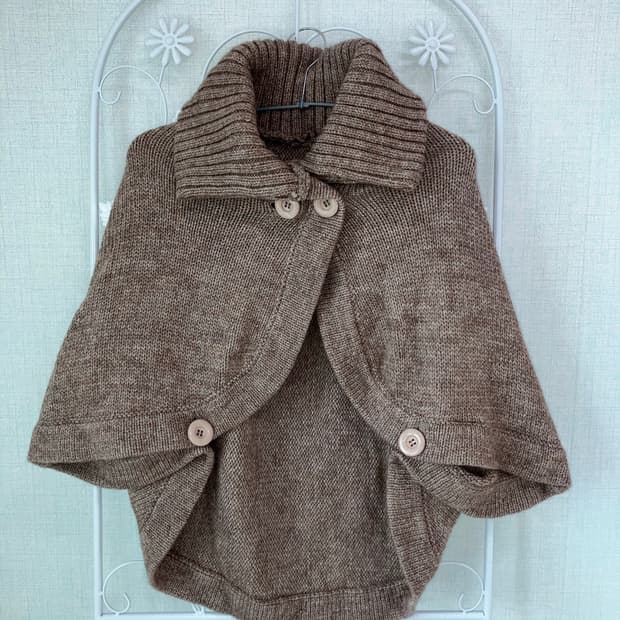 jpn vintage 브라운 케이프 y2k 스트릿 갸루 펑키 