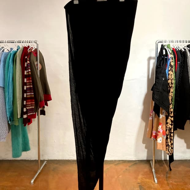 헬무트랭 실루엣 롱 스커트 / M 사이즈