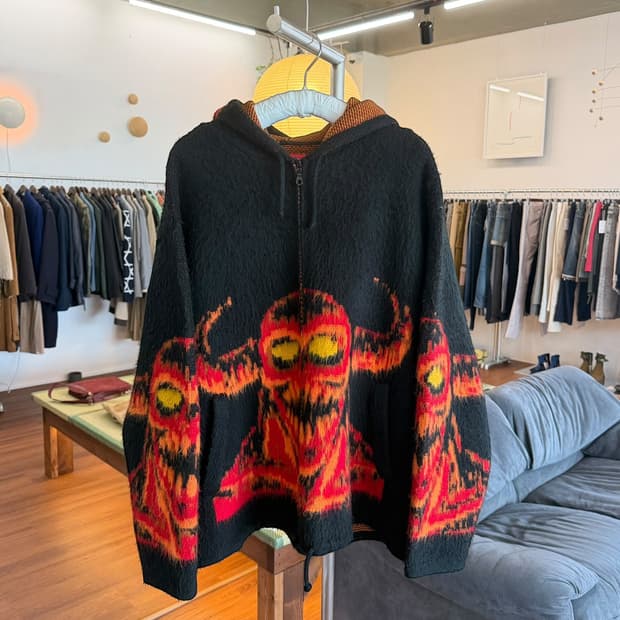 슈프림 24SS 토이머신 집업 후드 스웨터