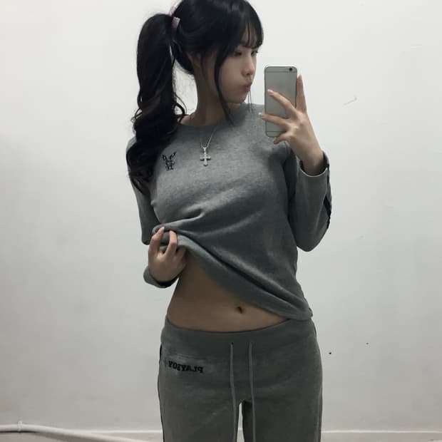 [PLAY BOY] 세트 ! 플레이보이 스포츠 트레이닝 셋업