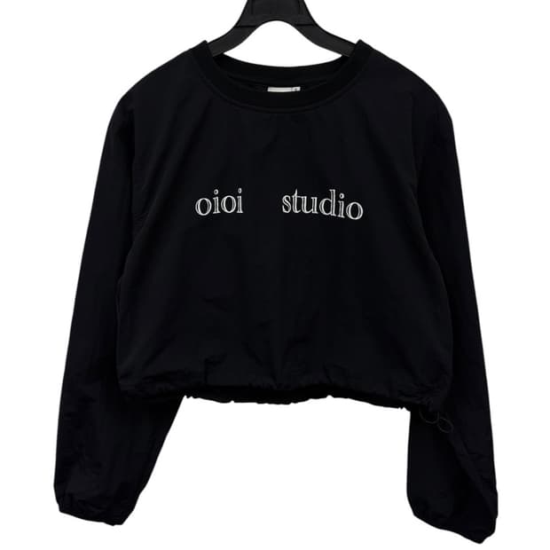 OiOi 우먼 크롭 긴팔티