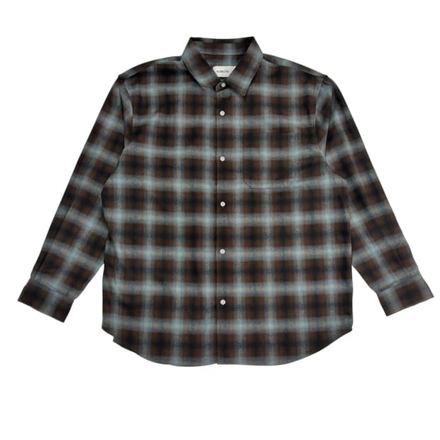 키뮤어 플란넬 체크 셔츠
