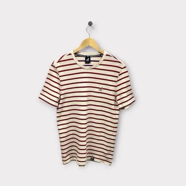 캉골 베이직 스트라이프 티셔츠 XL 