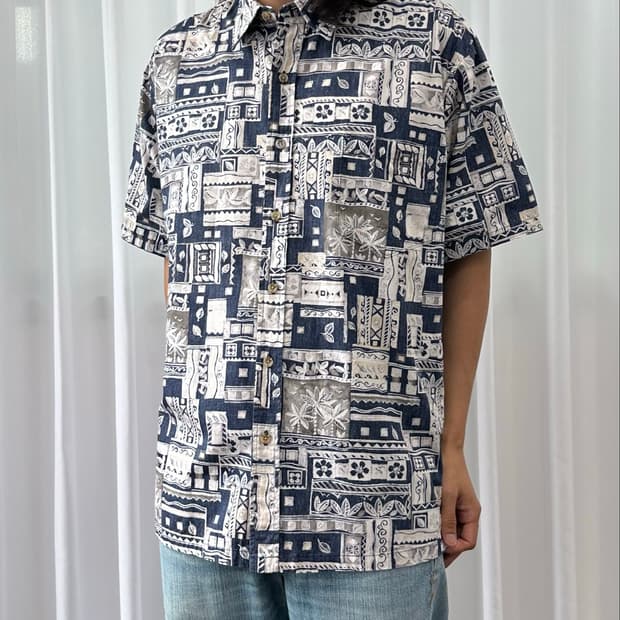 [XL]COOKE STREET USA 오리지널 하와이안 셔츠