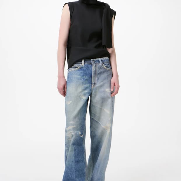 OUR LEGACY 아워레가시 풀컷 디지털 데님 38