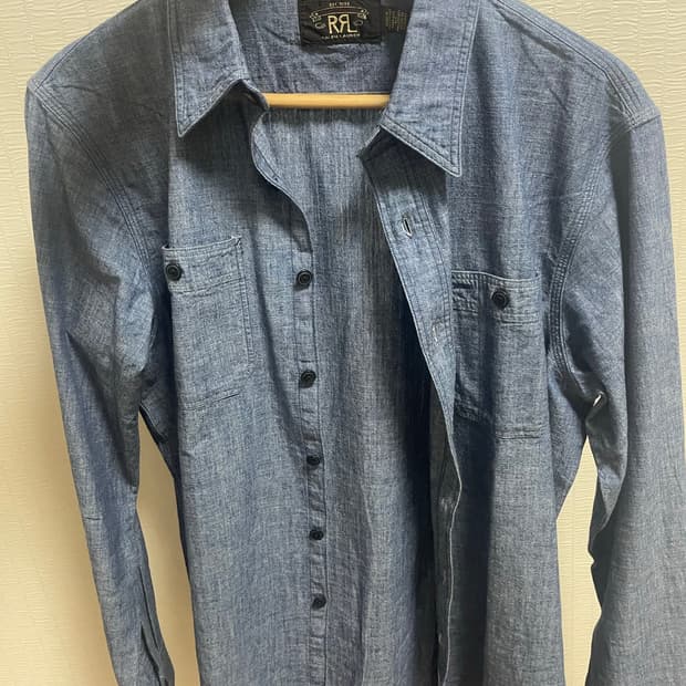 RRL 샴브레이 셔츠 M사이즈