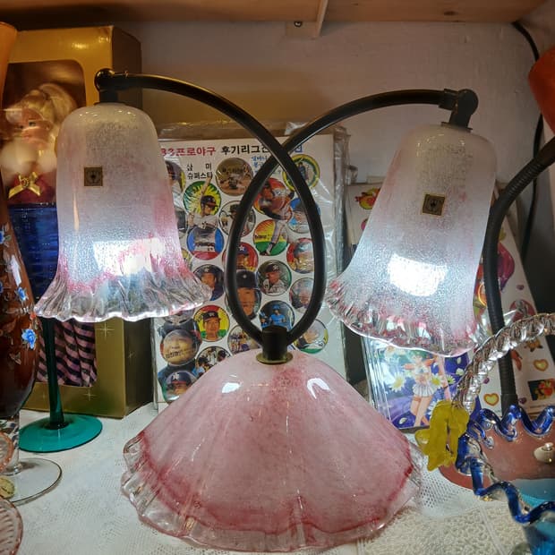 70s 빈티지 이와타 글라스 조명