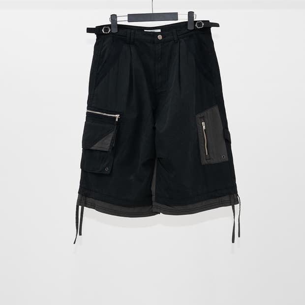 etce LAYERED CARGO L사이즈 블랙 구해요